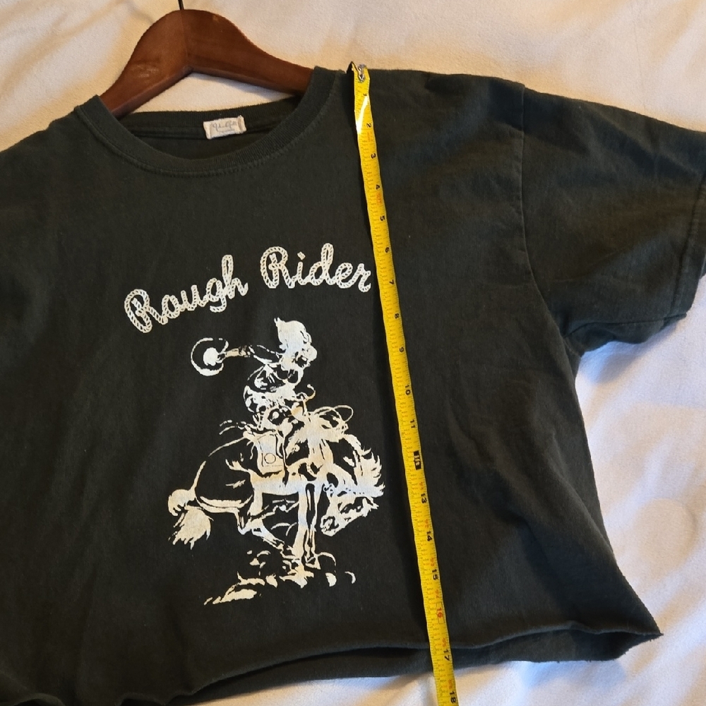 PacSun Dark Green Rough Rider Graphic Tee - Picture 3 of 4